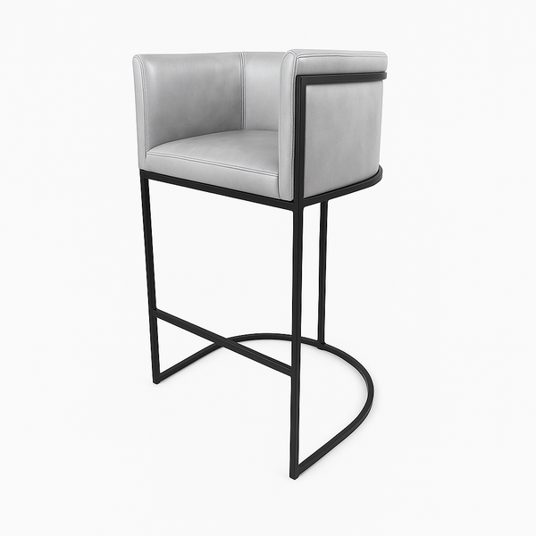 Barhocker aus Leder | Modell ENRI